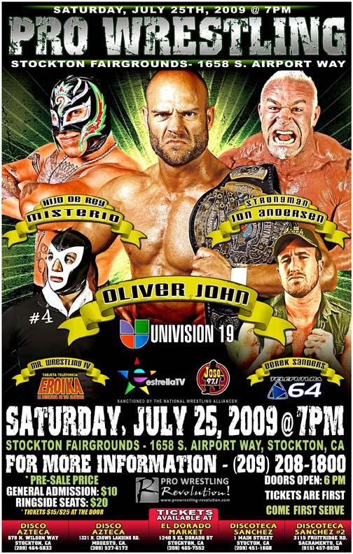 NWA Pro's Pro Wrestling Revolution debuts in Stockton Alliance