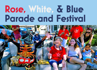 Rose, White and Blue 4th of July Parade 2025