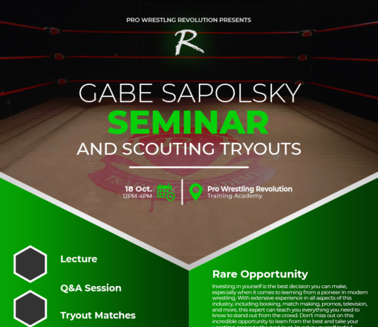 Gabe Sapolsky Seminar!